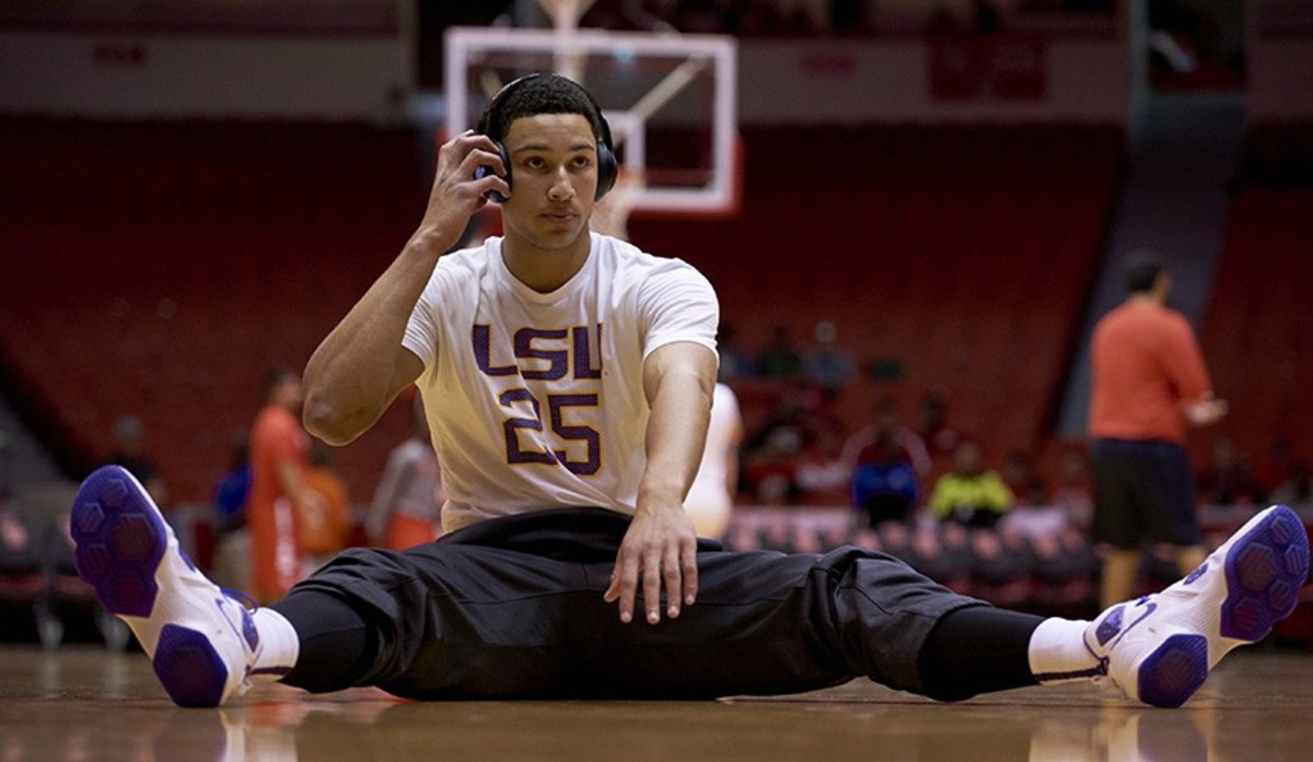 Ben Simmons' time at LSU has included more basketball than college