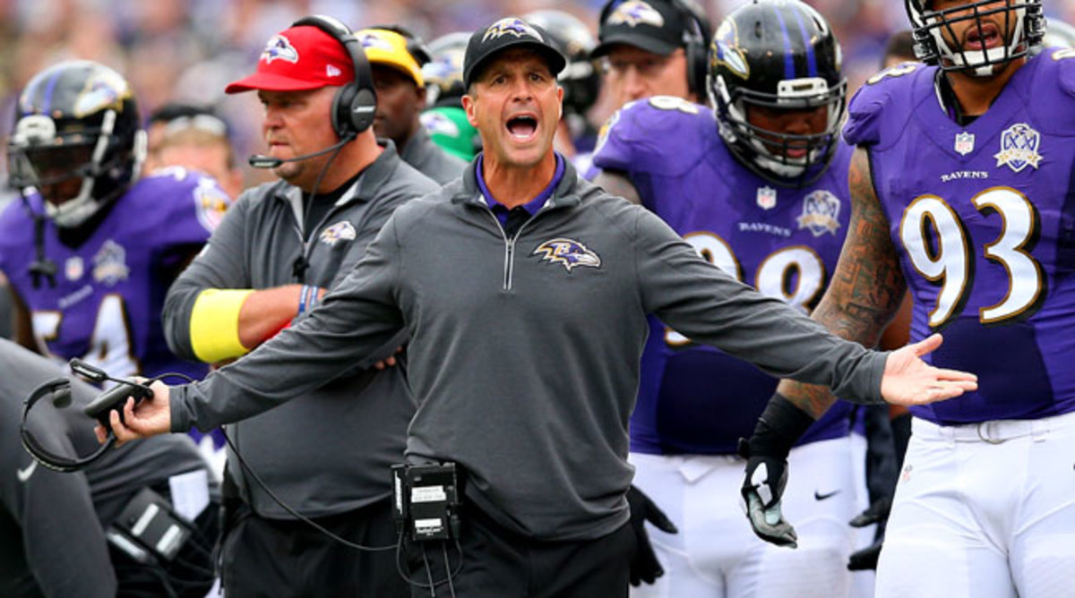 John Harbaugh: 'The Fans Are Officiating the Game in Replay' - Sports  Illustrated