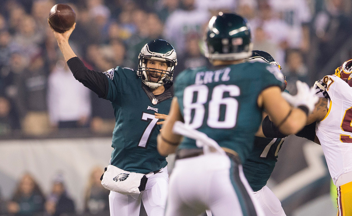 Despite a revamped contract this offseason, Sam Bradford has a tenuous hold on the Eagles' starting quarterback job.