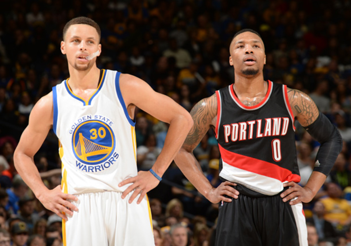 NBA playoff preview How the Blazers matchup with the Warriors Sports