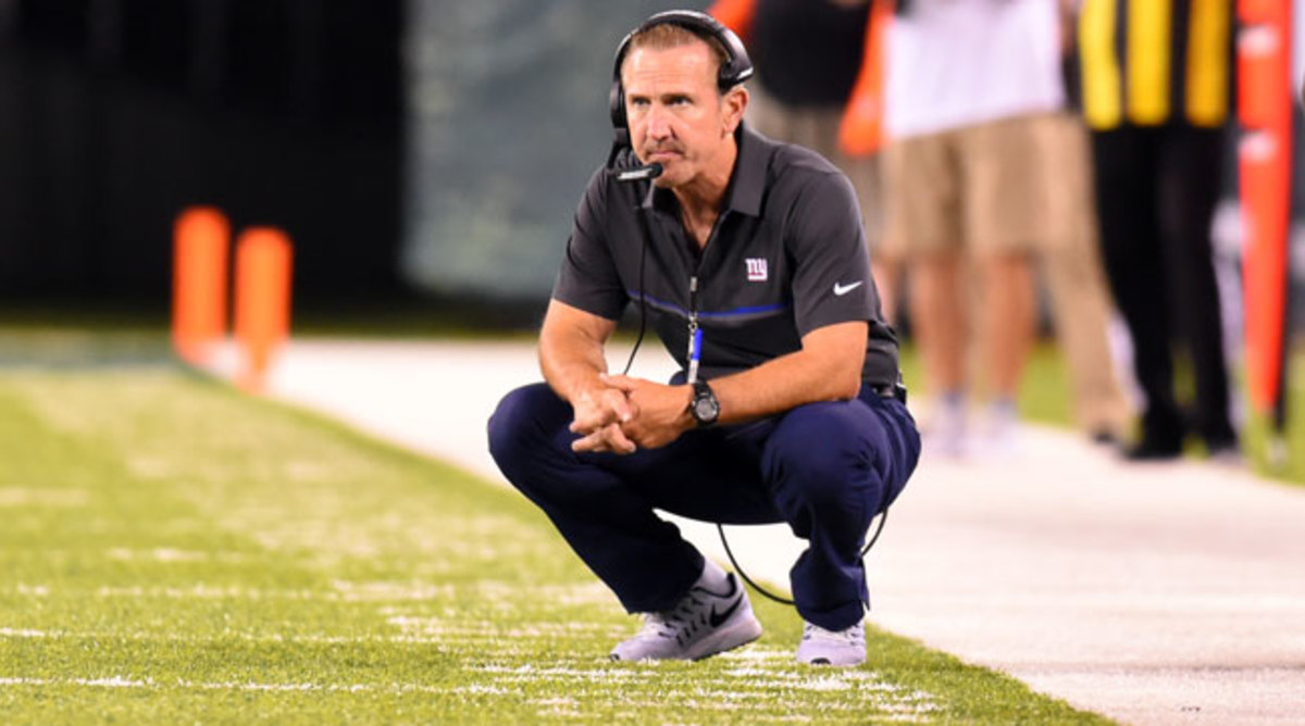 Can Steve Spagnuolo stop the Giants' free fall? 