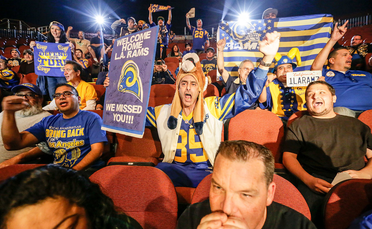 The Rams have a 49-year head start on recruiting NFL fans in Los Angeles.