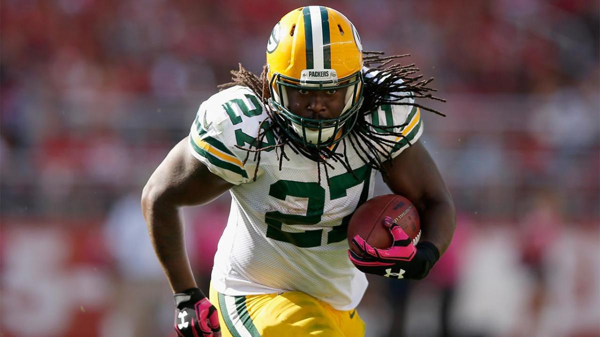 Packers' Eddie Lacy on his weight: 'Do I look like I lost a few pounds?'