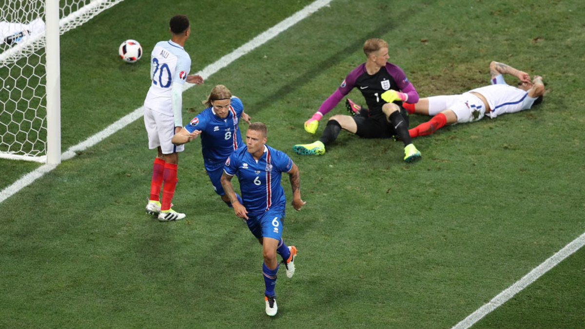 England Vs Iceland Video Highlights Of Stunning Euro 16 Upset Sports Illustrated