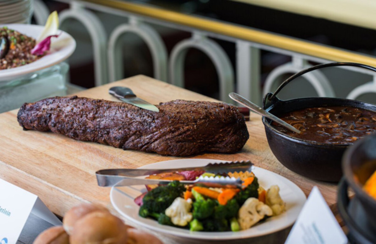 Beef tenderloin will be served at this year's Belmont. 