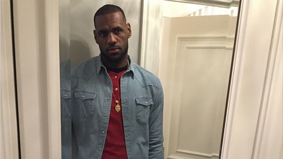 Lebron James Instagrams Emotional Selfie After Loss Sports Illustrated