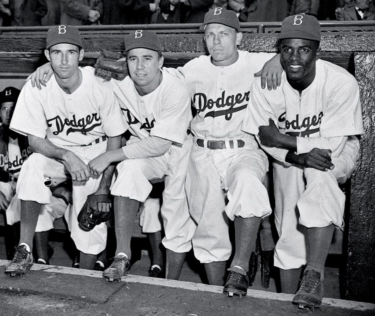 Jackie Robinson - Brooklyn Dodgers (Archival Print)