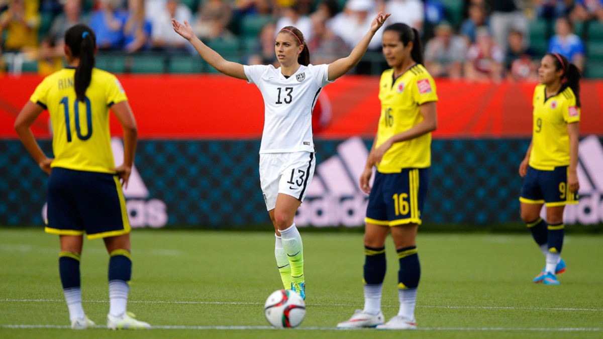 USA vs. Colombia: USWNT reaches quarterfinals of World Cup ...