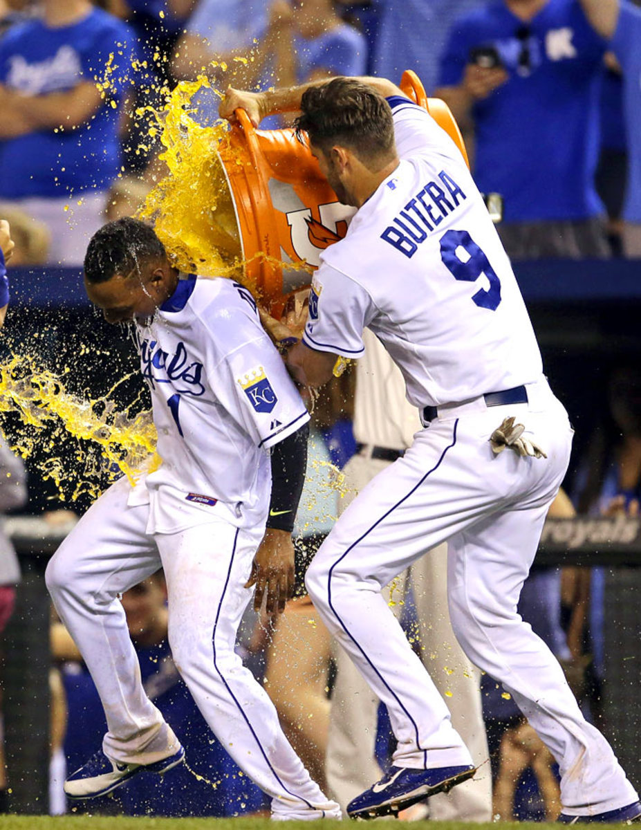 2015-0703-Jarrod-Dyson-doused-by-Drew-Butera.jpg