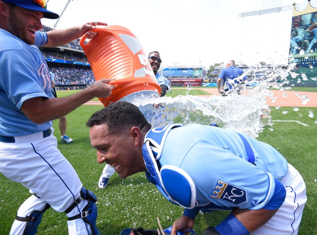 2015-0607-Salvador-Perez-doused-by-Drew-Butera-Jarrod-Dyson.jpg