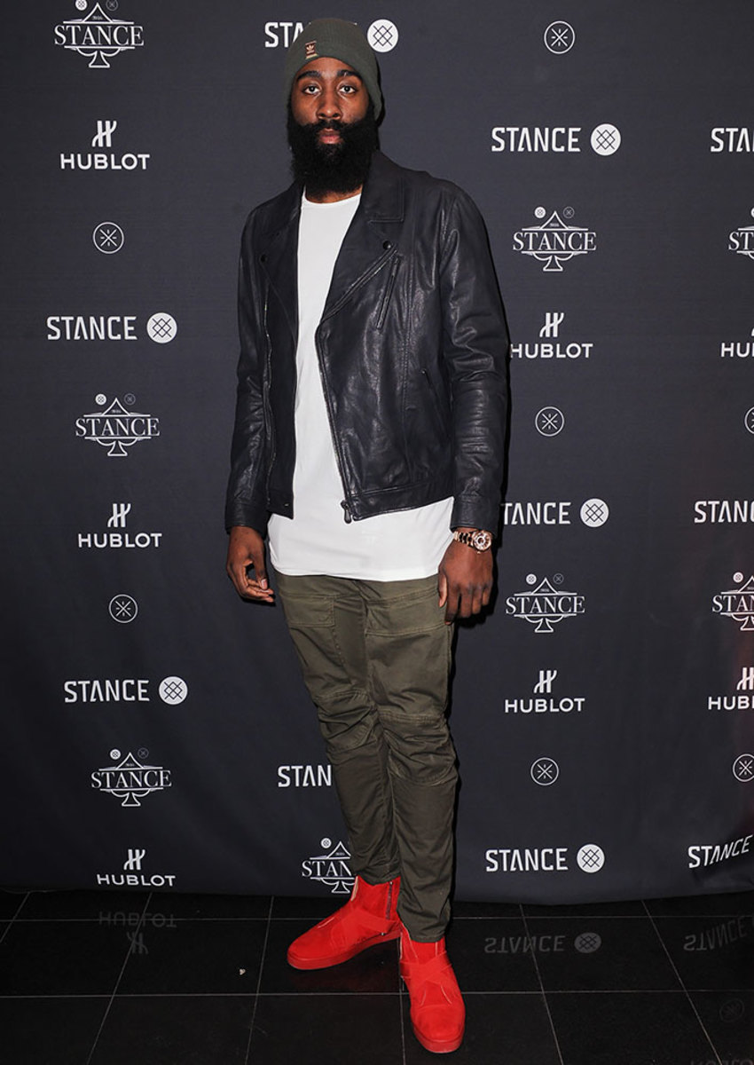 Remembering James Harden's Fashion Highlights from 2013-14 Season