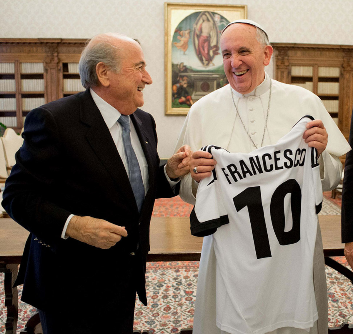 Pope Francis And Soccer Teams And Stars Photos Sports Illustrated