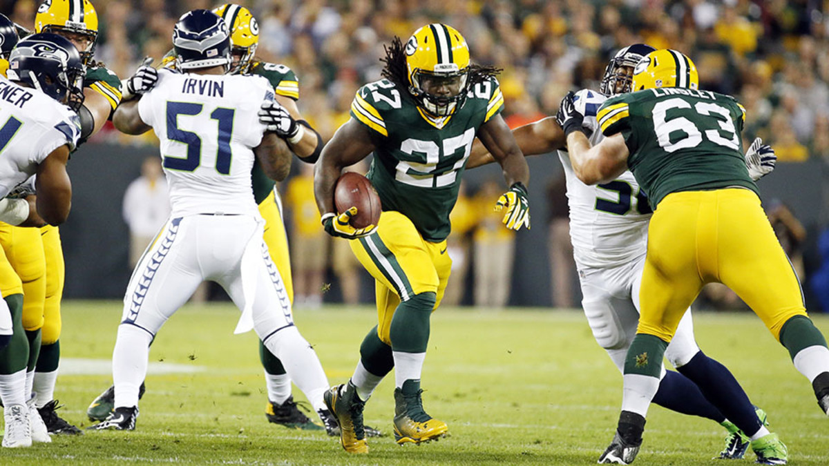 Eddie Lacy Injury: Green Bay Packers RB Hurts Ankle Vs Seahawks ...