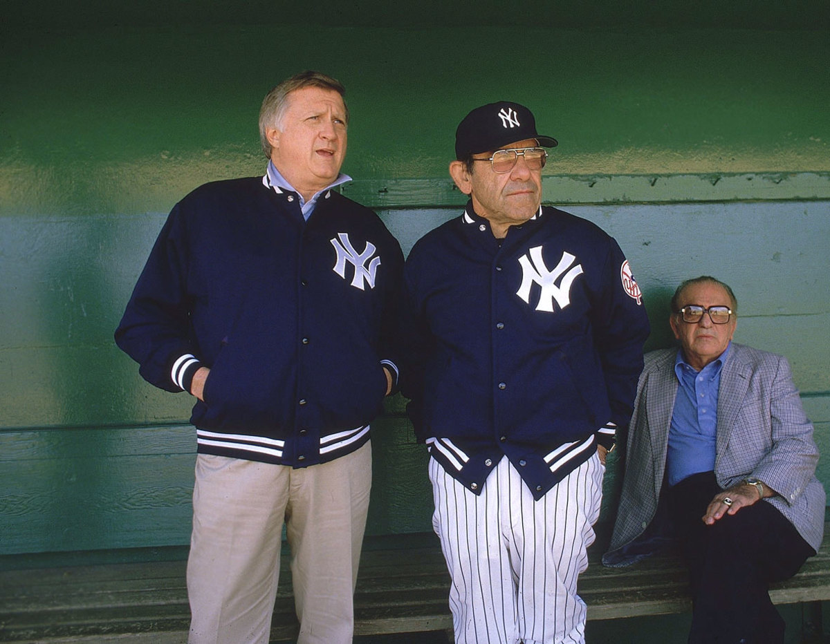 NEW YORK YANKEES GEORGE STEINBRENNER ROGER CLEMENS SPORTS