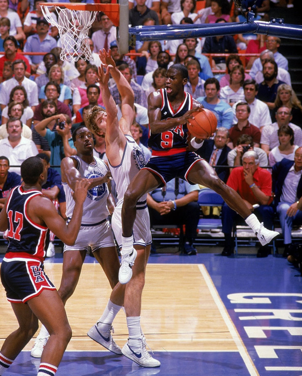 1984 Michael Jordan Team USA Dunk Poster - Row One Brand