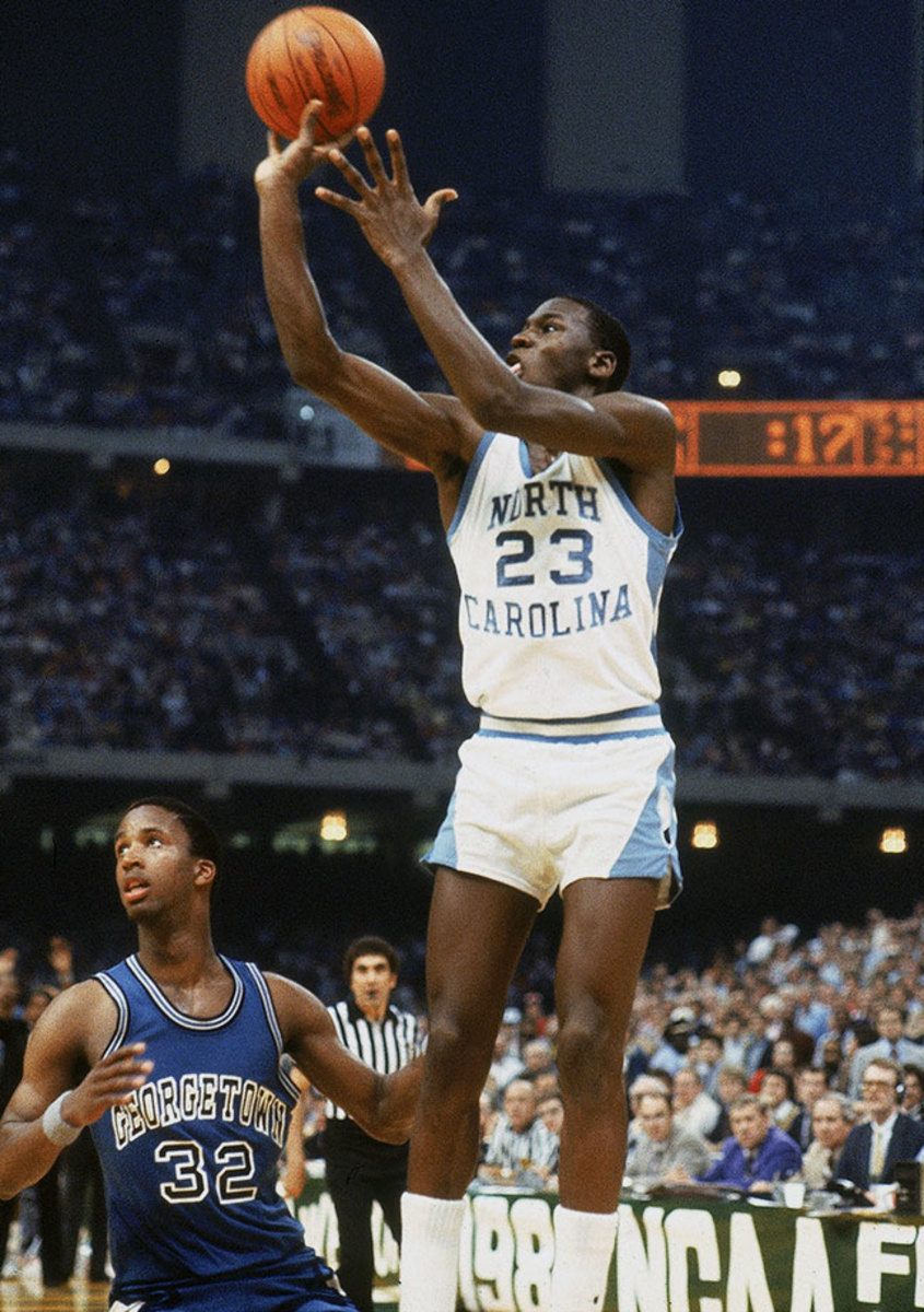 North Carolina James Worthy, 1982 Ncaa National Championship Sports  Illustrated Cover by Sports Illustrated