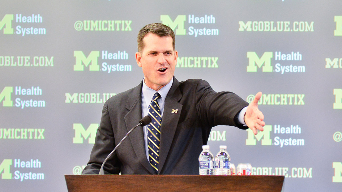 Michigan Head Coach Jim Harbaugh To Participate In Espn Playoff 