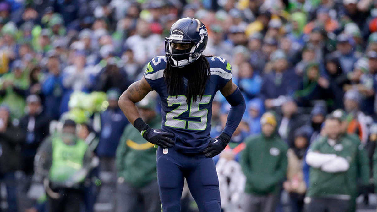 Helmet Stalker on X: 49ers DB Richard Sherman is now using an