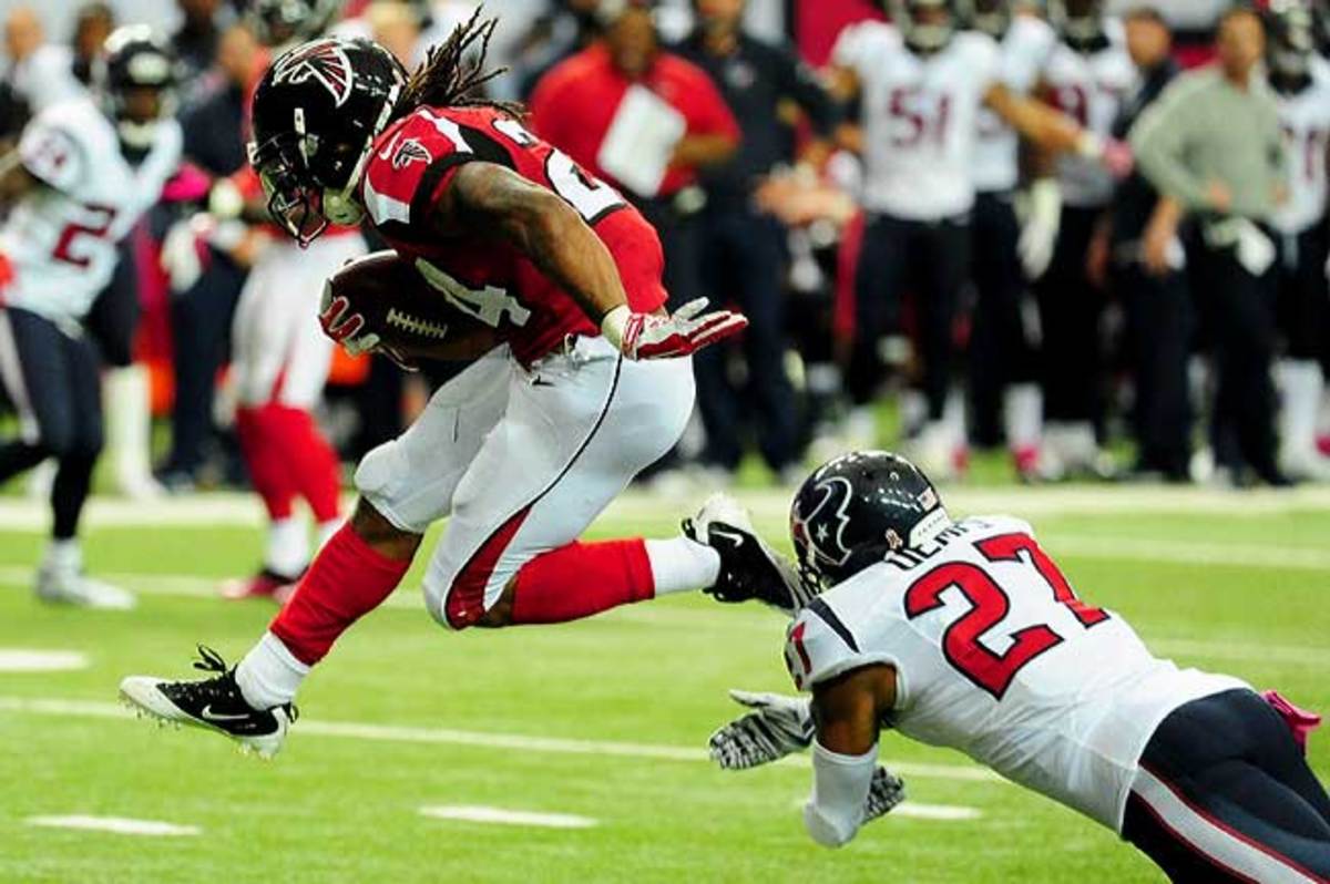 Giants' Devonta Freeman, who went from a funeral home to the NFL