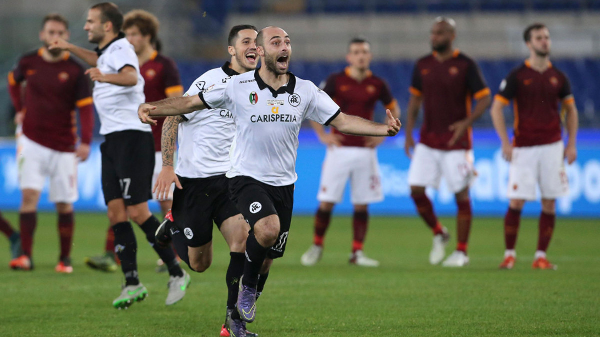 Spezia shocks Roma in Coppa Italia to reach quarterfinals - Sports Illustrated