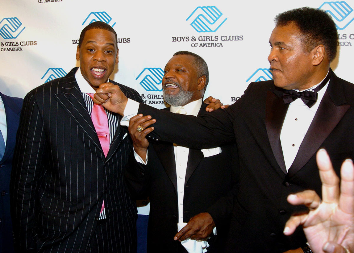 Jay-Z with Athletes - Sports Illustrated