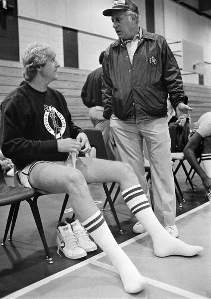 Larry Bird and Red Auerbach, News