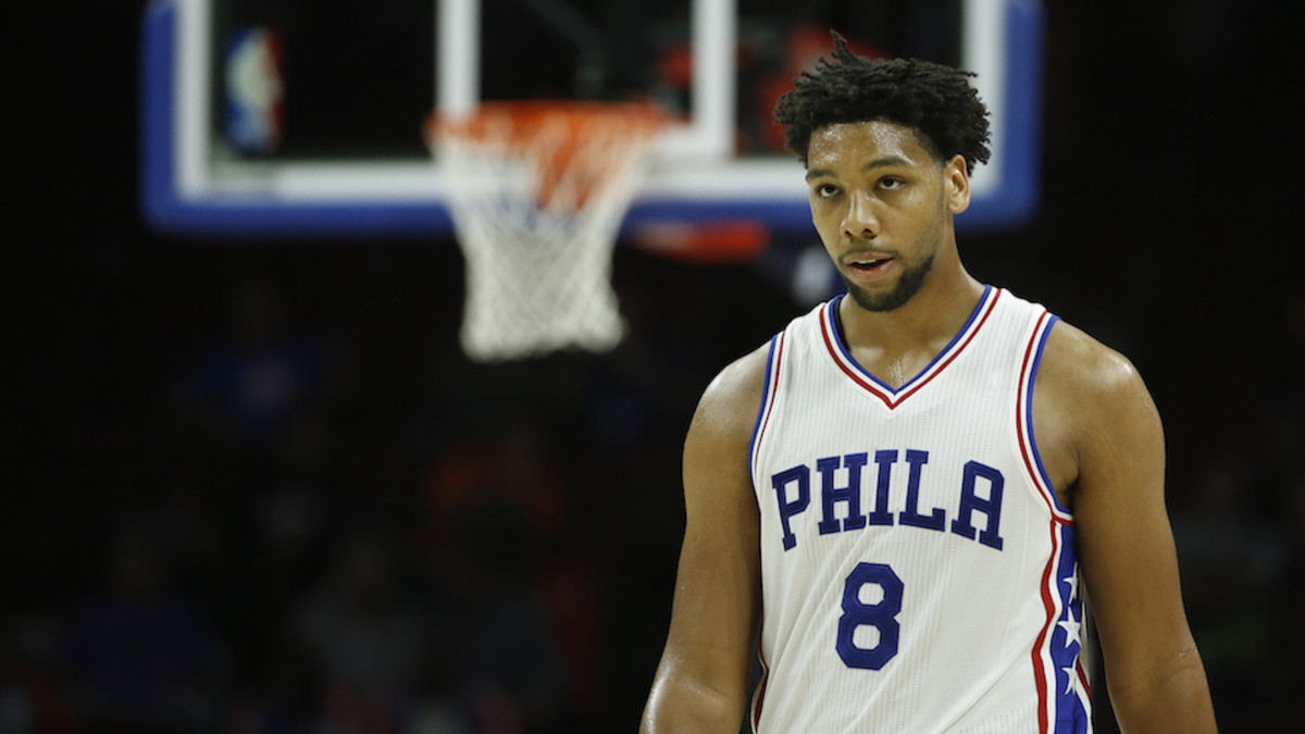 Video Philadelphia 76ers C Jahlil Okafor fights Boston 