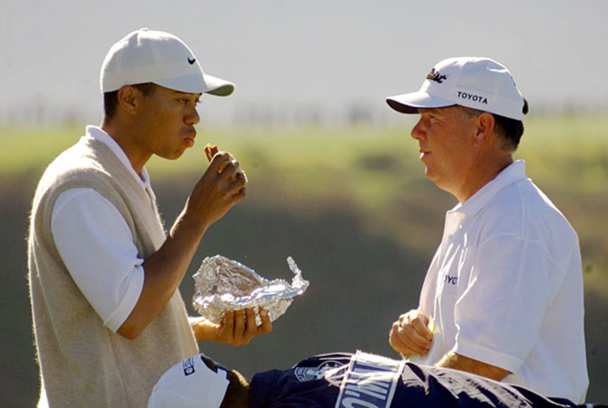 Tiger Woods and Mark O'Meara