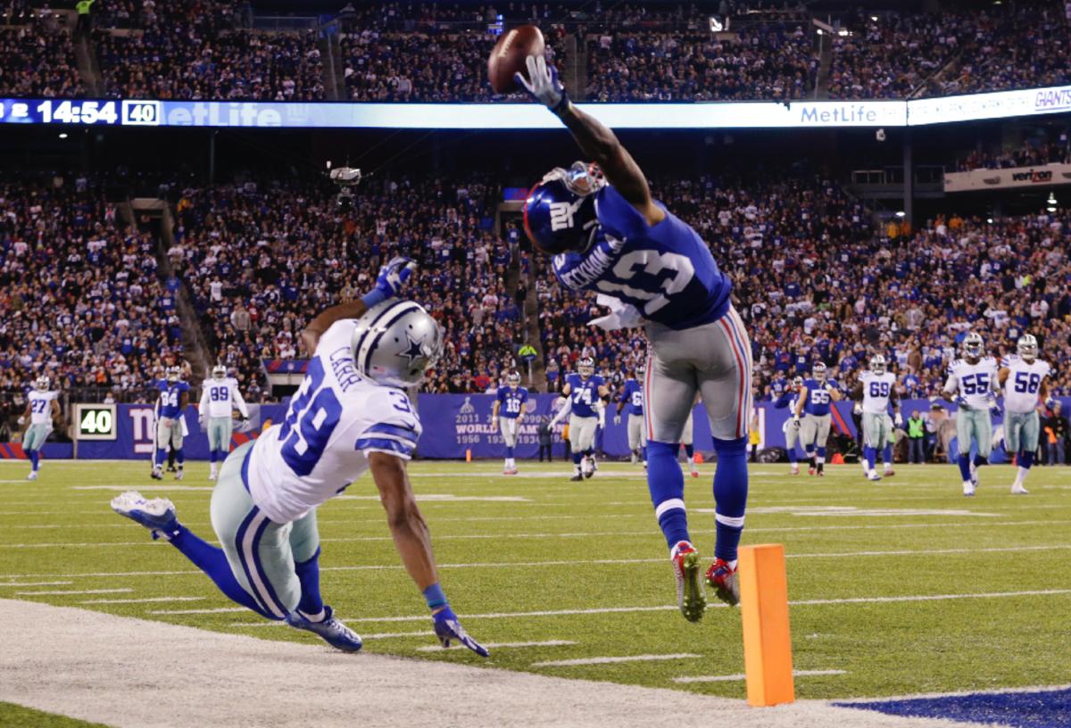 Giants wide receiver Odell Beckham Jr. does not crack All-Pro 1st