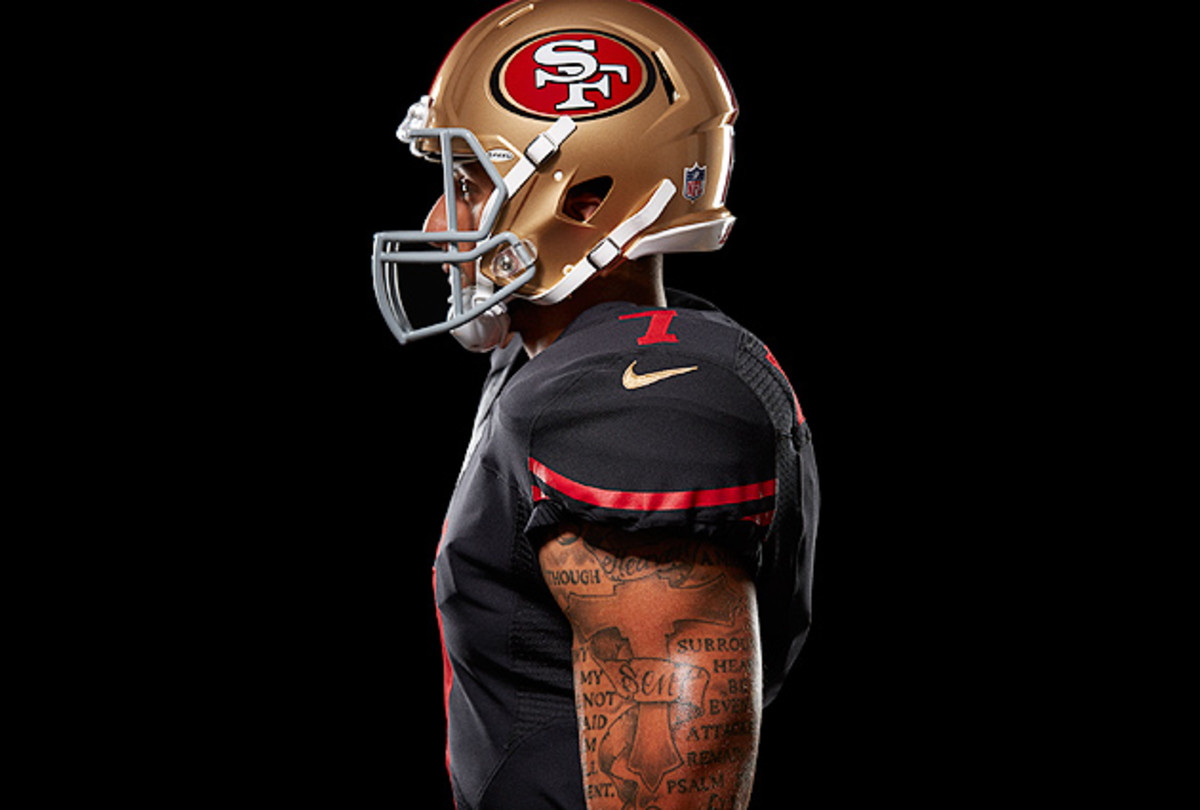 The San Francisco 49ers will be wearing a black alt this season –  SportsLogos.Net News