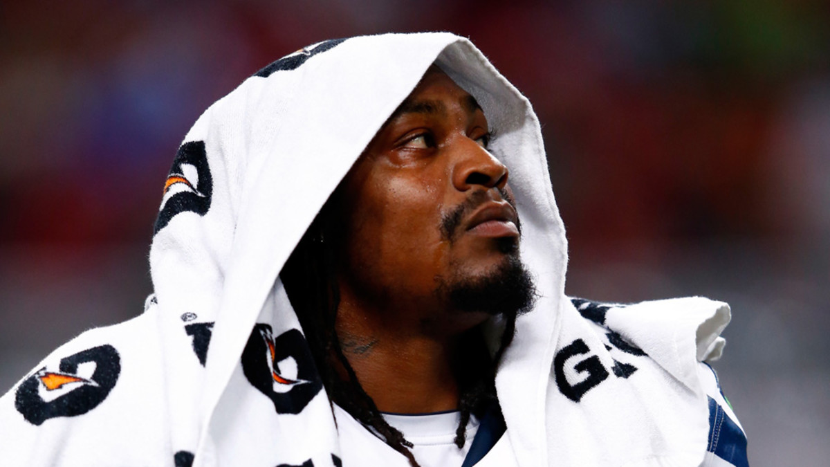 Marshawn Lynch injury update: Seahawks RB leaves game, hamstring ...