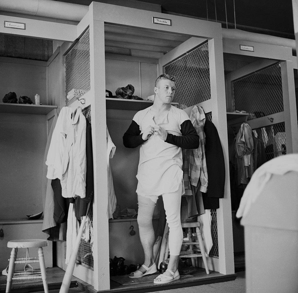 Mickey mantle shirtless