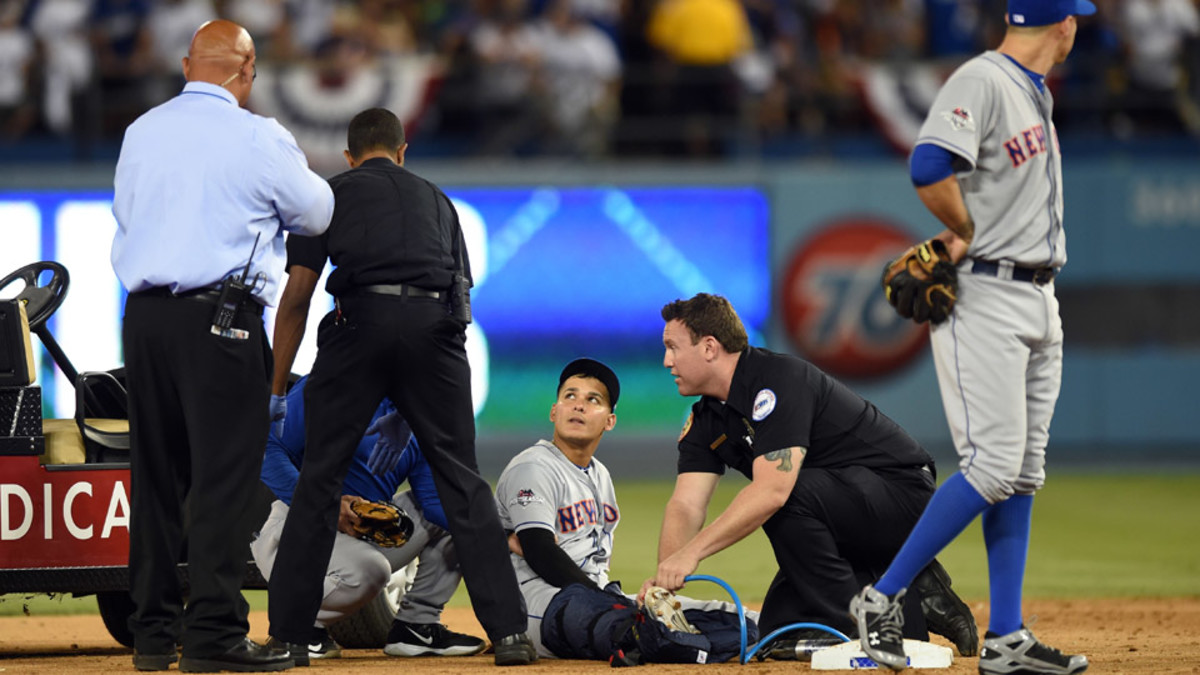 MLB players react to Chase Utley's takeout slide of Ruben Tejada