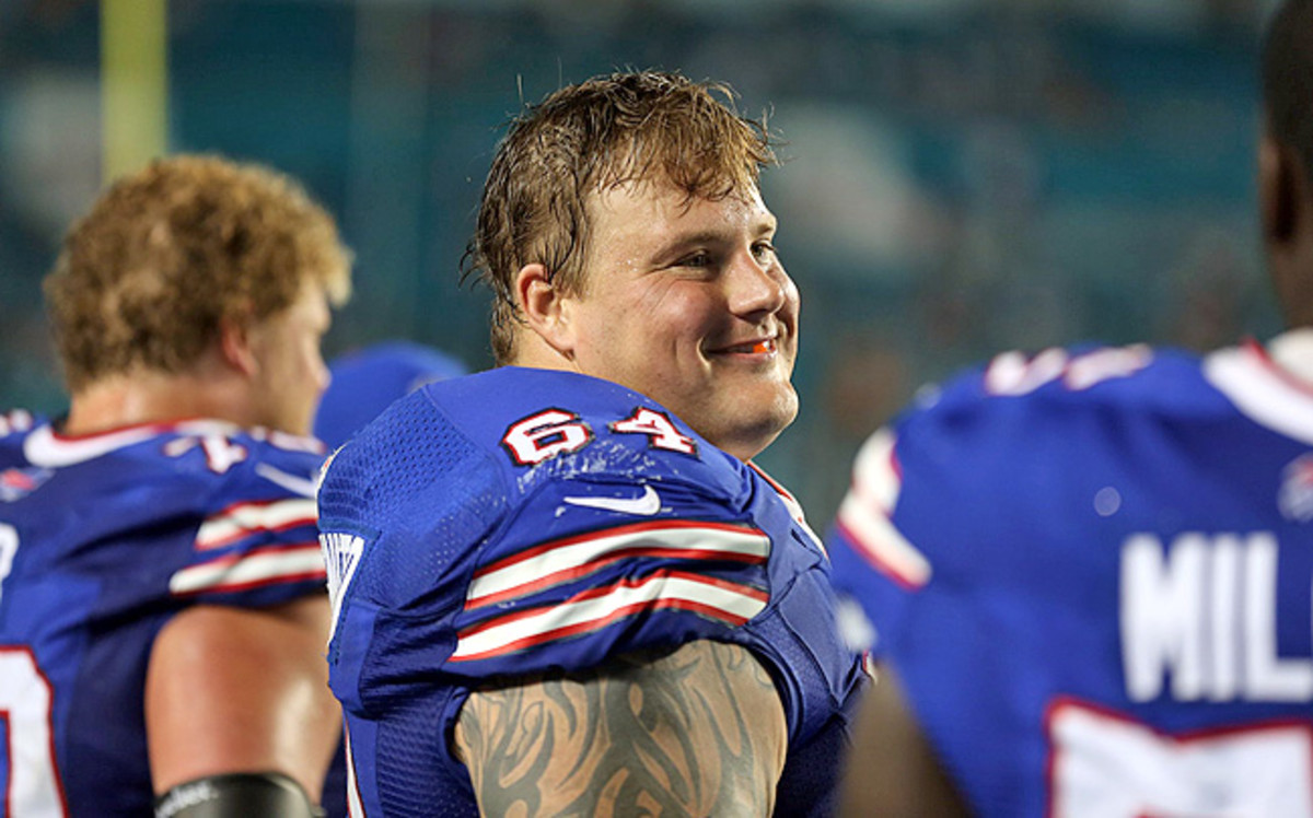 Incognito has been huge for the Bills through three games. Meanwhile, the Dolphins have struggled to replace him. (Marc Serota for Sports Illustrated)