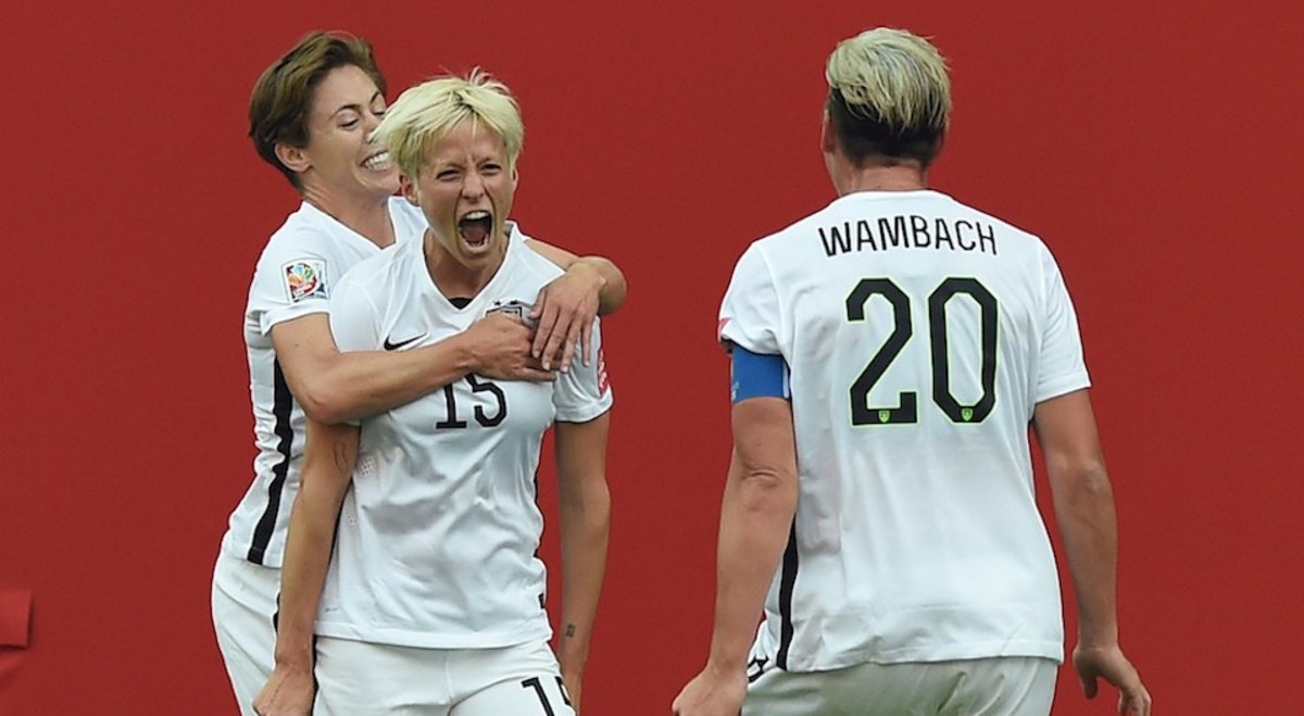 Watch Uswnts Megan Rapinoe Nets Her Second Goal Of The Game Sports Illustrated 