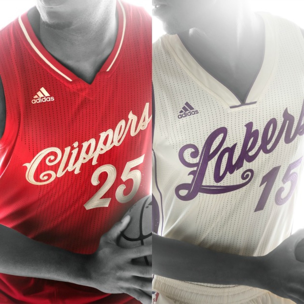 Hey, the NBA Christmas jerseys for 2015 aren't bad