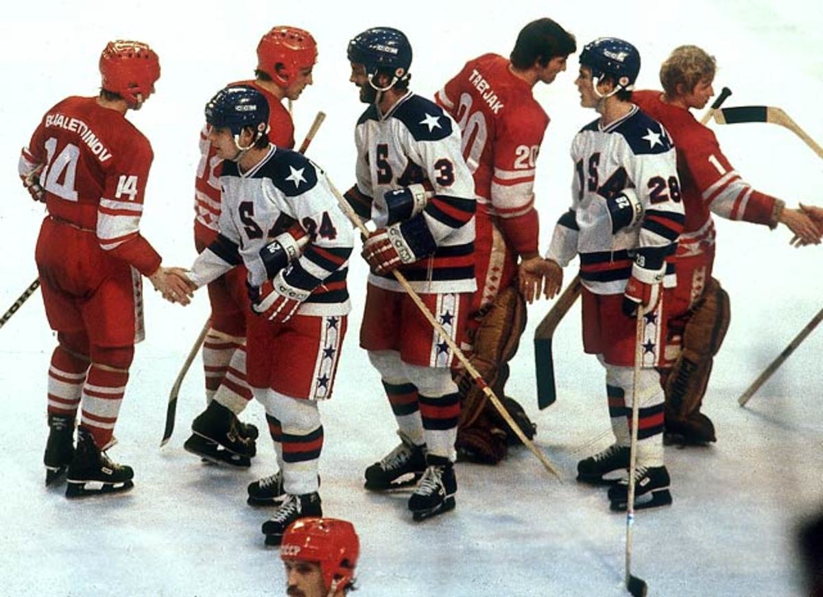 Usa Hockey, 1980 Winter Olympics Sports Illustrated Cover Framed Print