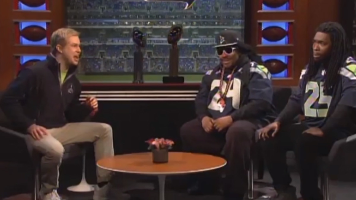 Richard Sherman, Marshawn Lynch headline SNL Super Bowl spoof Sports