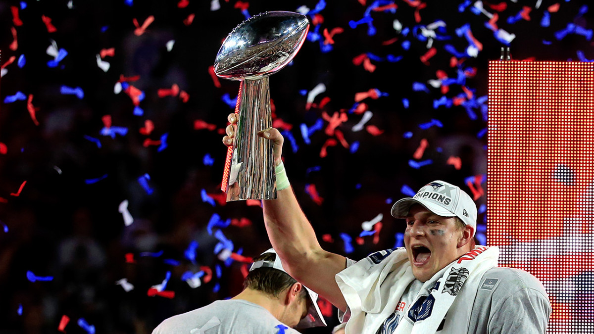 Watch Rob Gronkowski parties after the Super Bowl XLIX like only he