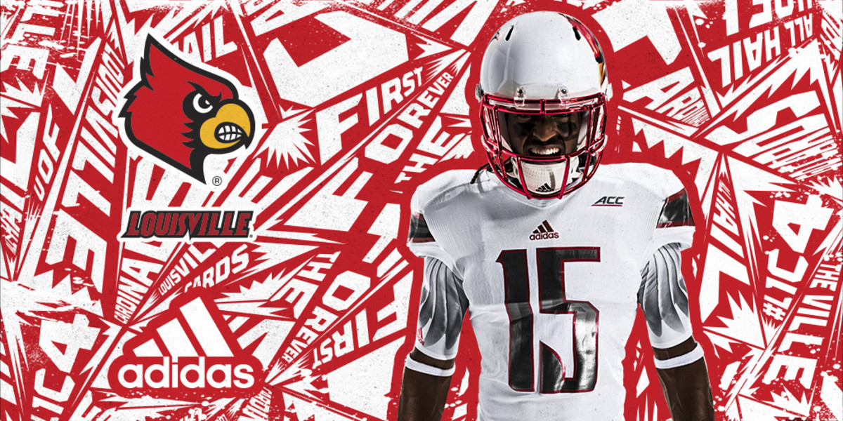 Louisville football gets Uncaged Cardinal uniforms from Adidas Sports