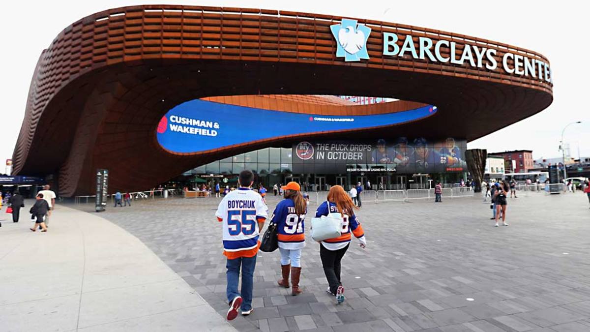 New York Islanders thrilled by gleaming new Barclays ...