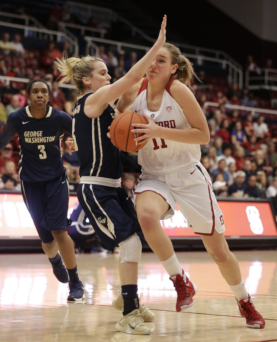 No. 15 Stanford women beat 22nd-ranked George Washington - Sports ...