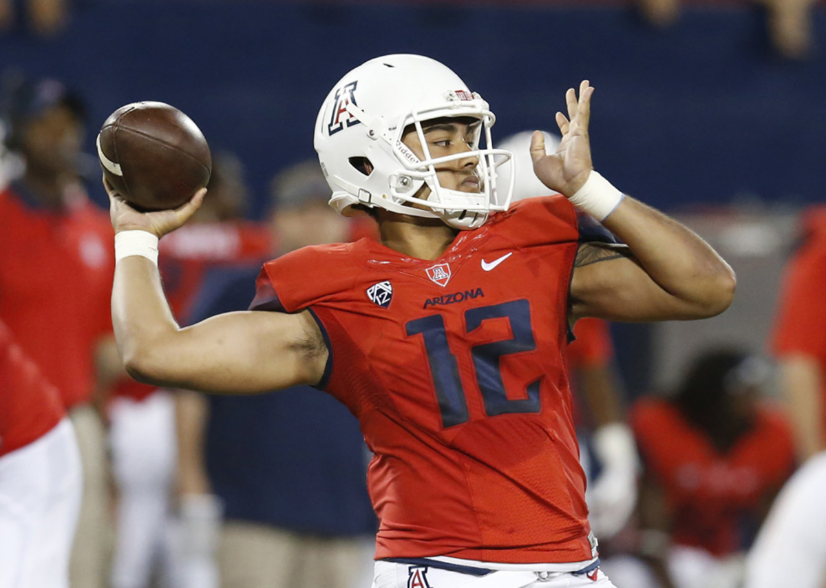 Arizona Football: QB Anu Solomon questionable with concussion - Sports ...