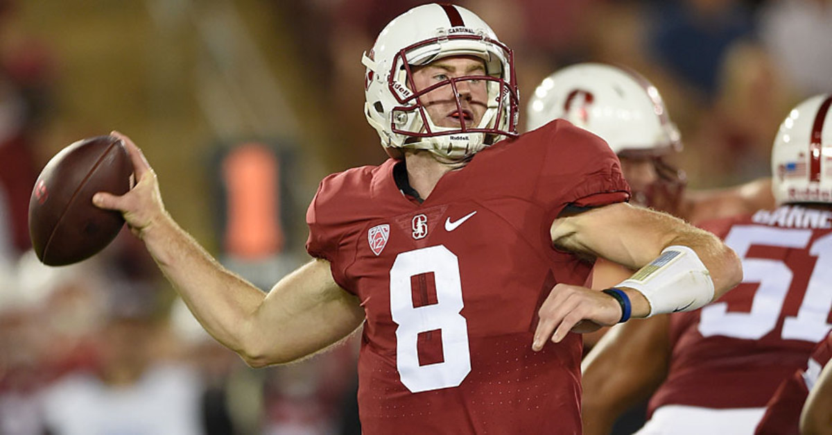 How Stanford football's Kevin Hogan No. 8 jersey honors his father 