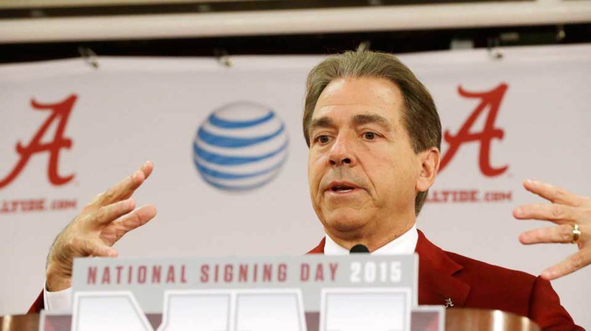 2015 Alabama football: Saban discourages questions to players about ...