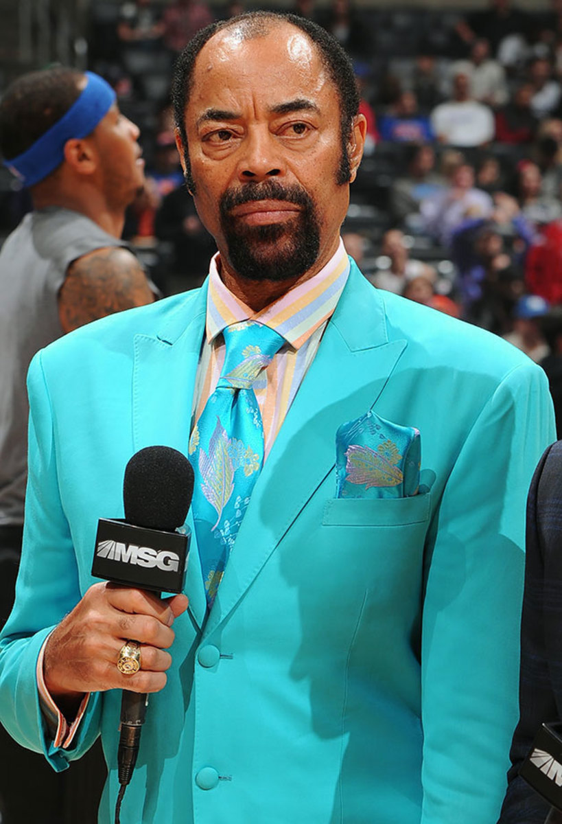 Walt Frazier's Suits Include Wild Prints & Exotic Animal Skin