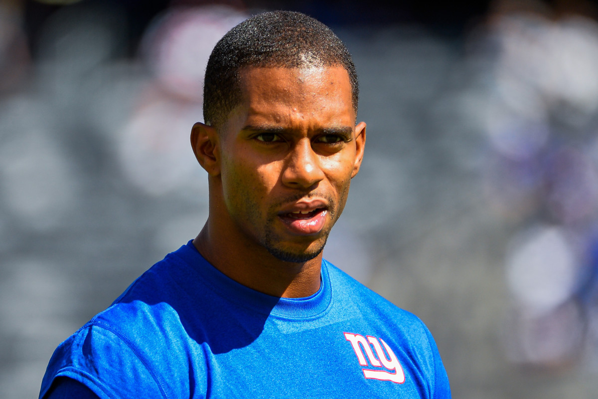 Giants' Victor Cruz Leaves Practice After Calf Injury Setback