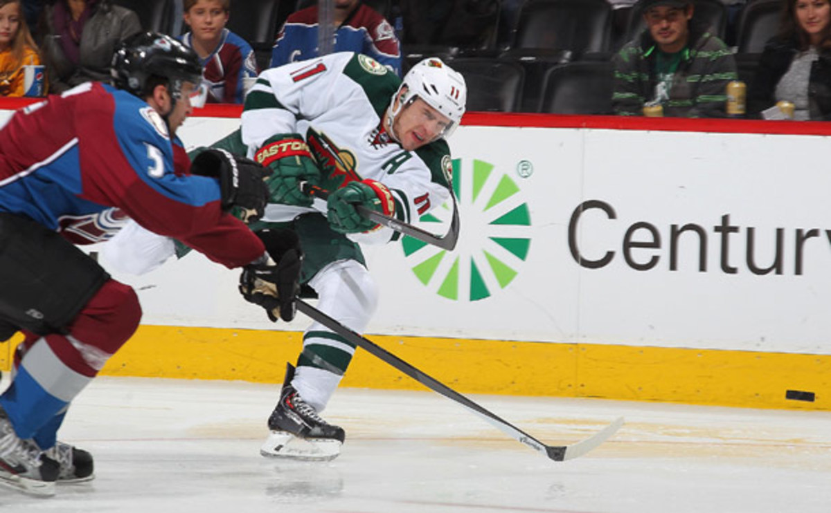 Zach Parise of the Minnesota Wild