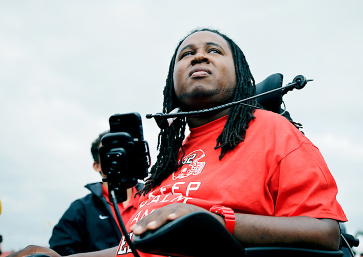 Add completing his Rutgers degree to the ways Eric LeGrand has inspired.