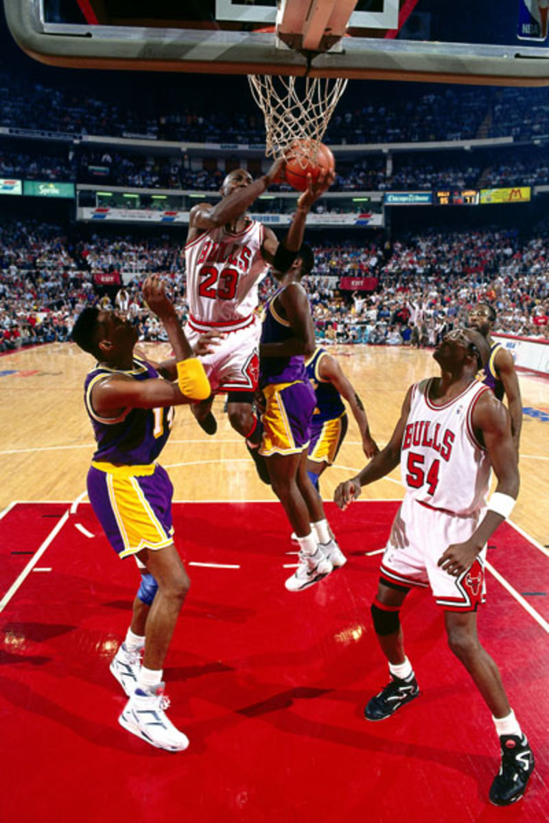 1991 Sports Illustrated: Michael Jordan Chicago Bulls vs Lakers NBA Finals